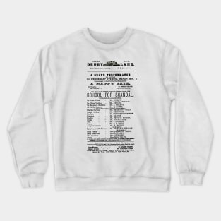 School For Scandal Crewneck Sweatshirt